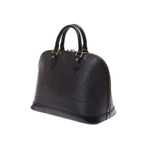 Louis Vuitton Black Handbag Alma Epi Leather